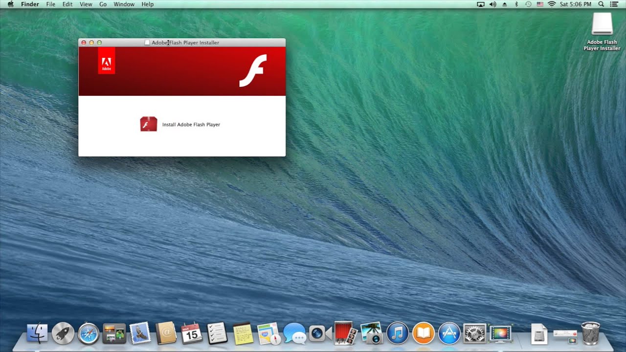 flash player for mac 10.10.5